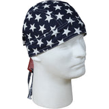 Red White Blue - Stars and Stripes Headwrap