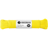 Safety Yellow - Polyester 550 LB Tested 100 Feet Paracord Rope