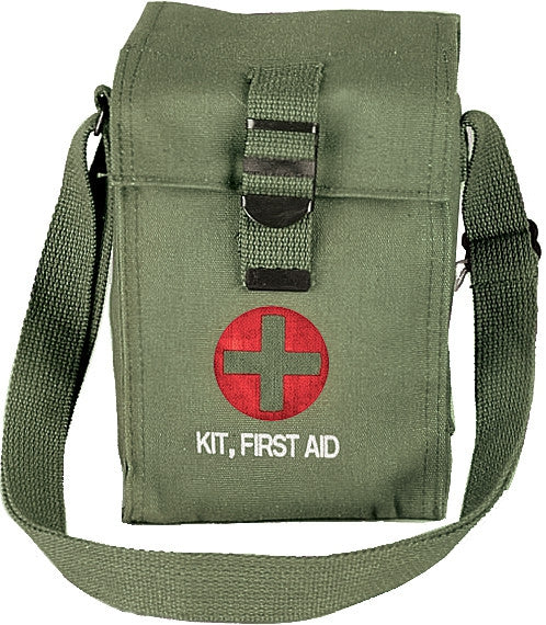 Olive Drab - Platoon Leaders First Aid Kit with Contents