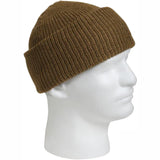 Coyote Brown - Genuine GI US Navy Watch Cap - Wool USA Made
