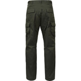 Olive Drab - Military BDU Pants - Cotton Ripstop