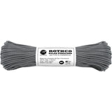 Charcoal Grey - Military Grade 550 LB Tested Type III Paracord Rope 100' - Nylon USA Made