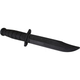 Black - Marines Tactical Rubber Training Knife