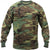 Woodland Camouflage - Military Long Sleeve T-Shirt
