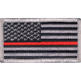 Thin Red Line Support the Firefighters U.S. Flag Patch