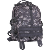 Subdued Urban Digital Camouflage - Military MOLLE Compatible Large Transport Pack