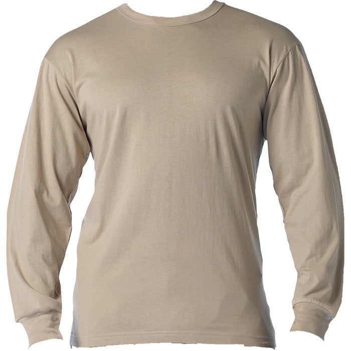 Desert Sand - Long Sleeve Military T-Shirt