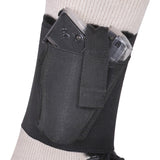Black - Concealed Elastic Ankle Holster