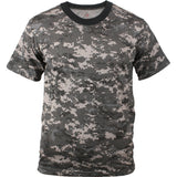 Subdued Urban Digital Camouflage - Military T-Shirt