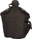 Black - Military GI Style 1 Quart Canteen Cover - Nylon