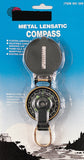 Black - Military GI Style Lensatic Compass - Metal