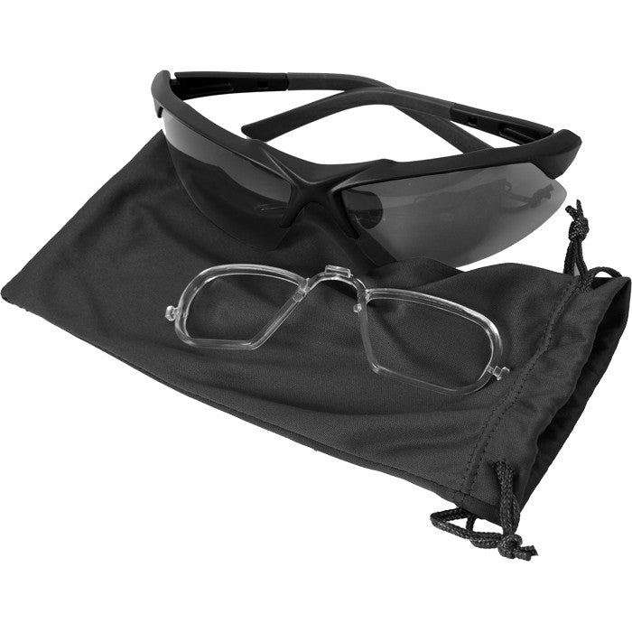 Black - Shatterproof Tactical Eyewear Kit