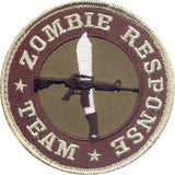 Zombie Response Team Circle Patch - Hook Back - 3.25