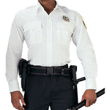 White - Official Law Enforcement Uniform Shirt Long Sleeve