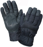 Black - Thermoblock Insulated Cold Weather Nylon Gloves