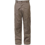 Khaki - Military BDU Pants - Cotton Ripstop