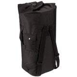 Black - Military Enhanced Double Strap Duffle Bag 24 in. x 36 in. - Cordura Nylon