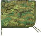 Woodland Camouflage - Military GI Style Poncho Liner