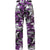 Ultra Violet Camouflage - Military BDU Pants - Polyester Cotton Twill