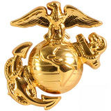 USMC Globe and Anchor Pin-On Insignia USA Made Brass