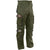 Olive Drab - Military Vintage Fatigue Pants with Woodland Camouflage Army Rigid Accent