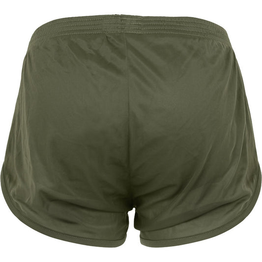 Olive Drab - Army Physical Training Nylon Ranger PT Shorts