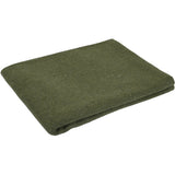 Olive Drab - Warm Rescue Blanket 60 in. x 80 in. - Wool