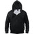 Black - Thermal-Lined Zipper Hooded Sweatshirt
