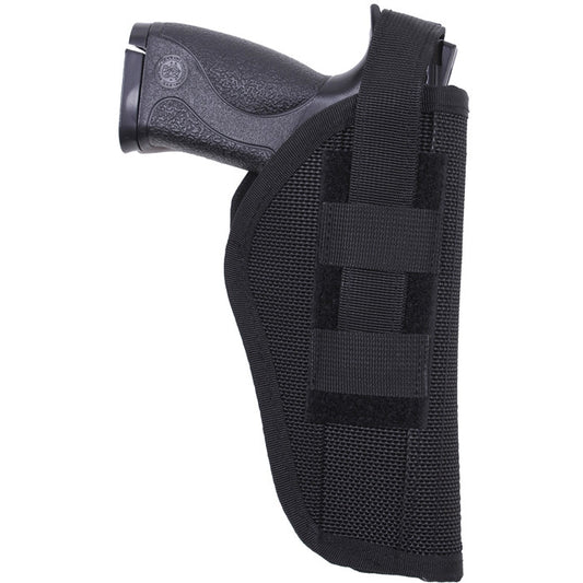 Black - Police Tactical Cordura Adjustable Holster 4 in. 5 in.