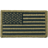 OCP Camouflage - US Flag Patch with Hook and Loop Closure