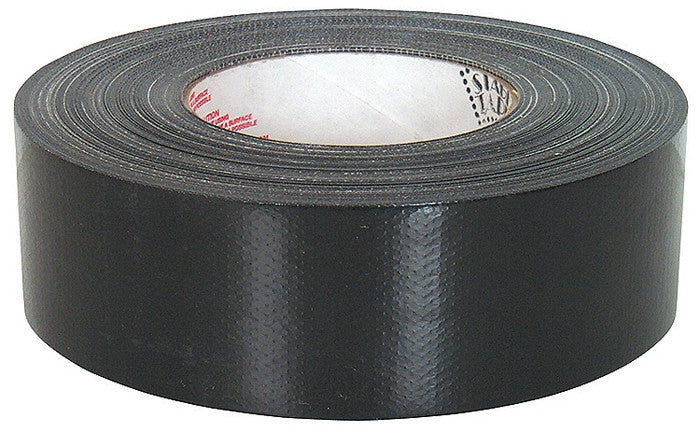 Black - Genuine GI 100 MPH Tactical Duct Tape 2 in. x 60 Yards - USA Made