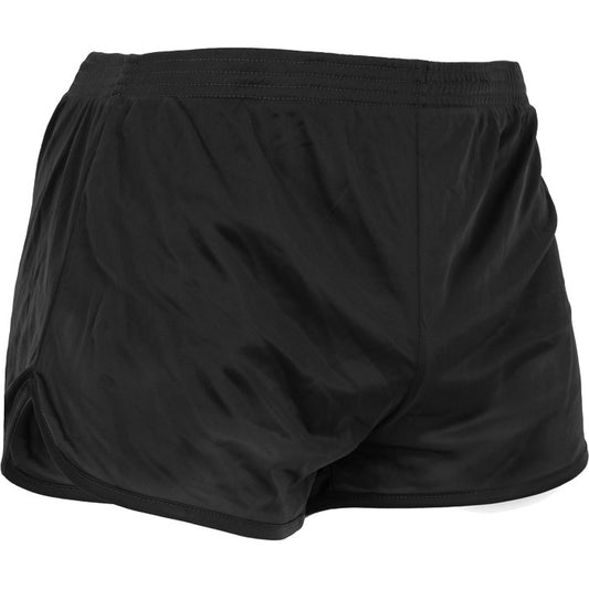 Black - Army Physical Training Ranger Nylon PT Shorts