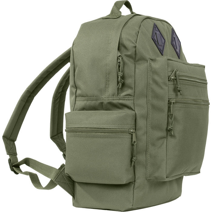 Olive Drab - Packable Laundry Bag Backpack - Galaxy Army Navy