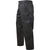 Black - Tactical Lightweight Duty Field Pants - Poly Cotton Rip-Stop -  Zipper Fly