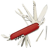 Red - Swiss Army Type Multi Funtion Pocket Tool