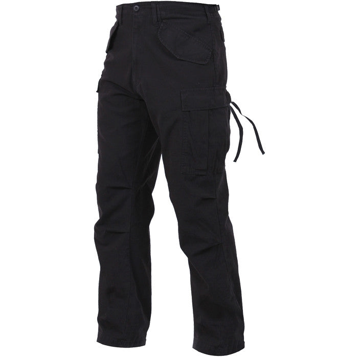Black - Military Vintage M-65 Field Pants