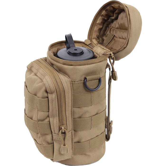 Coyote Brown - MOLLE Compatible Water Bottle Pouch