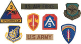 Assorted Military Patches 100 Pack