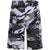 City Camouflage - Military Long Cargo BDU Shorts - Polyester Cotton Twill