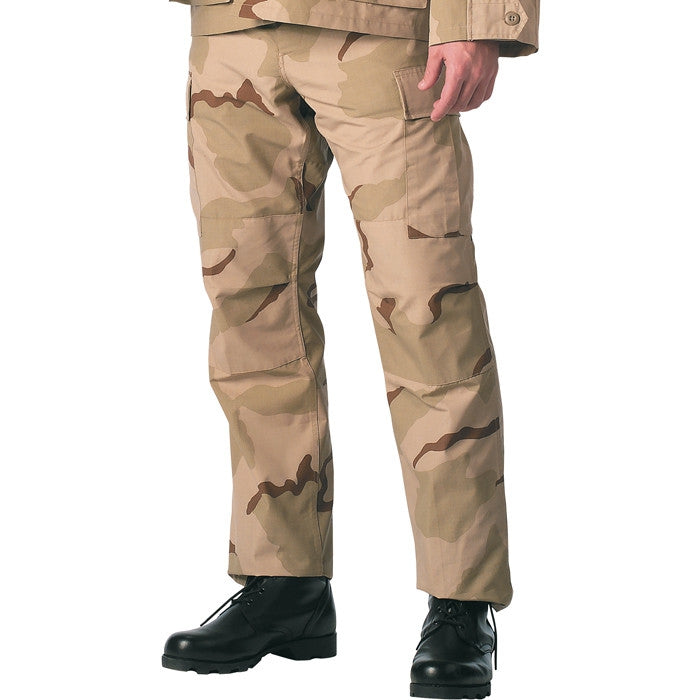 Tri-Color Desert Camouflage - Military SWAT Cloth BDU Pants