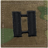 Multicam Camouflage - Military Captain Insignia Patch CPT